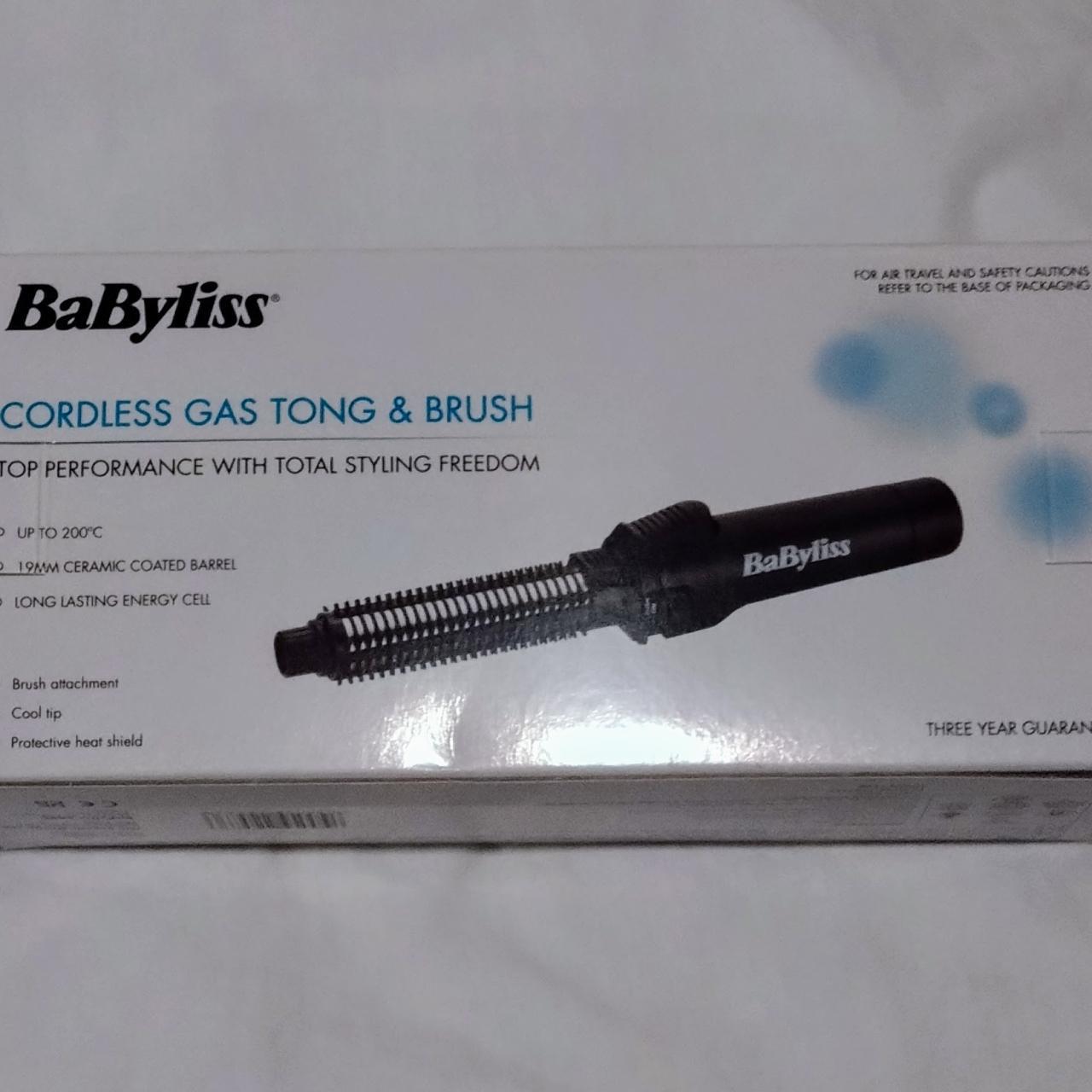 Babyliss gas hair tongs best sale