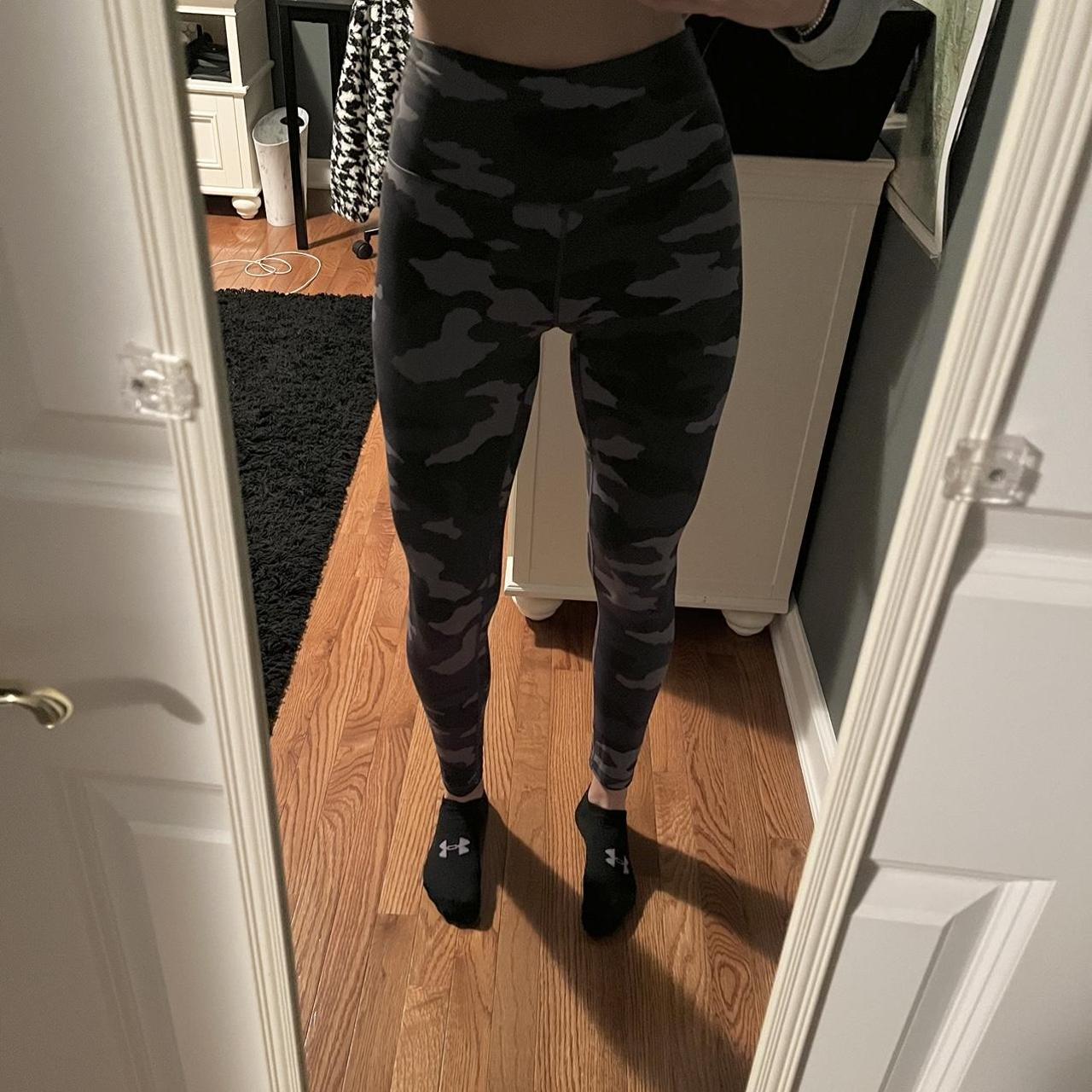 Army printed workout leggings Super cute and comfy - Depop