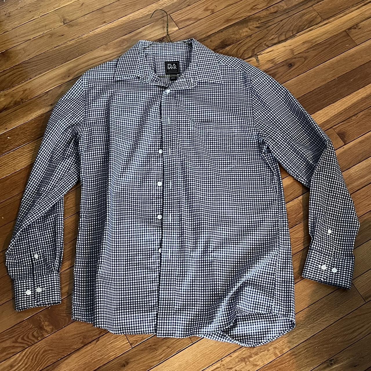 joseph a. bank men’s button up collared shirt could... - Depop