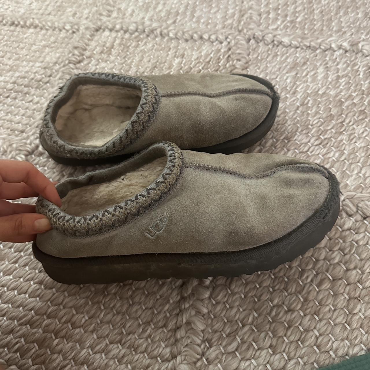 Ugh taxman slippers size 7.5 They are pretty beat Depop