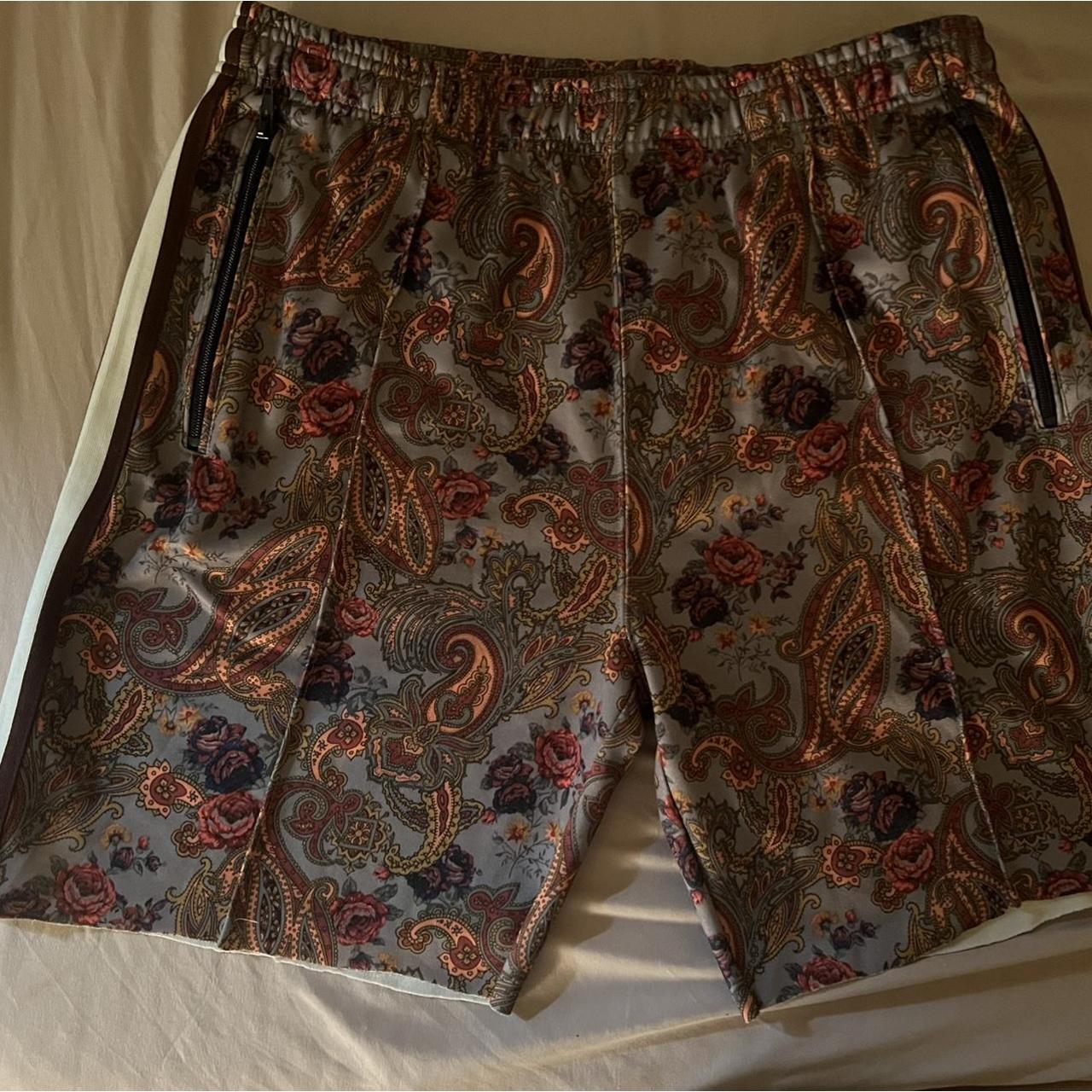 Urban Outfitters Men's Burgundy Shorts Depop