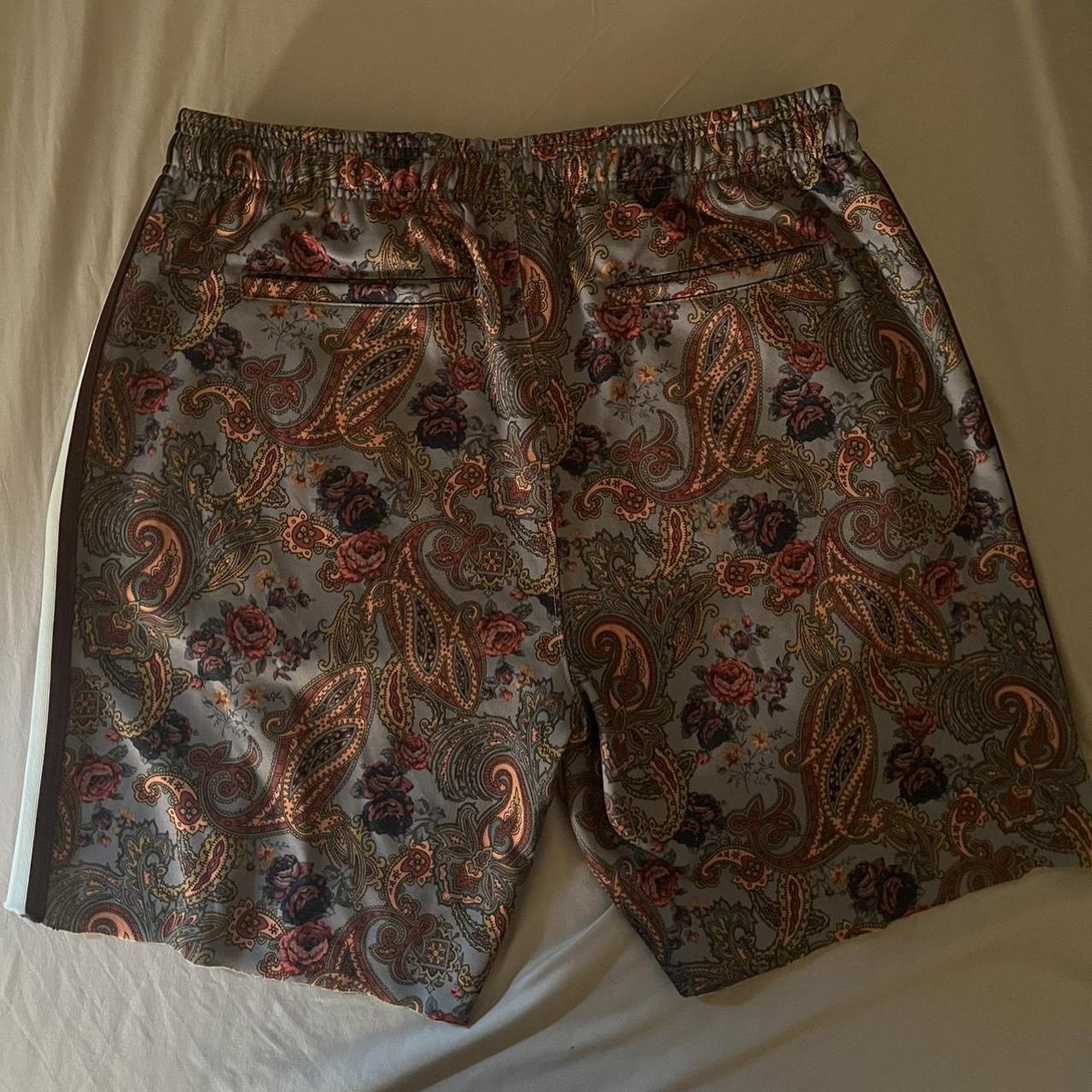 Urban Outfitters Men's Burgundy Shorts | Depop