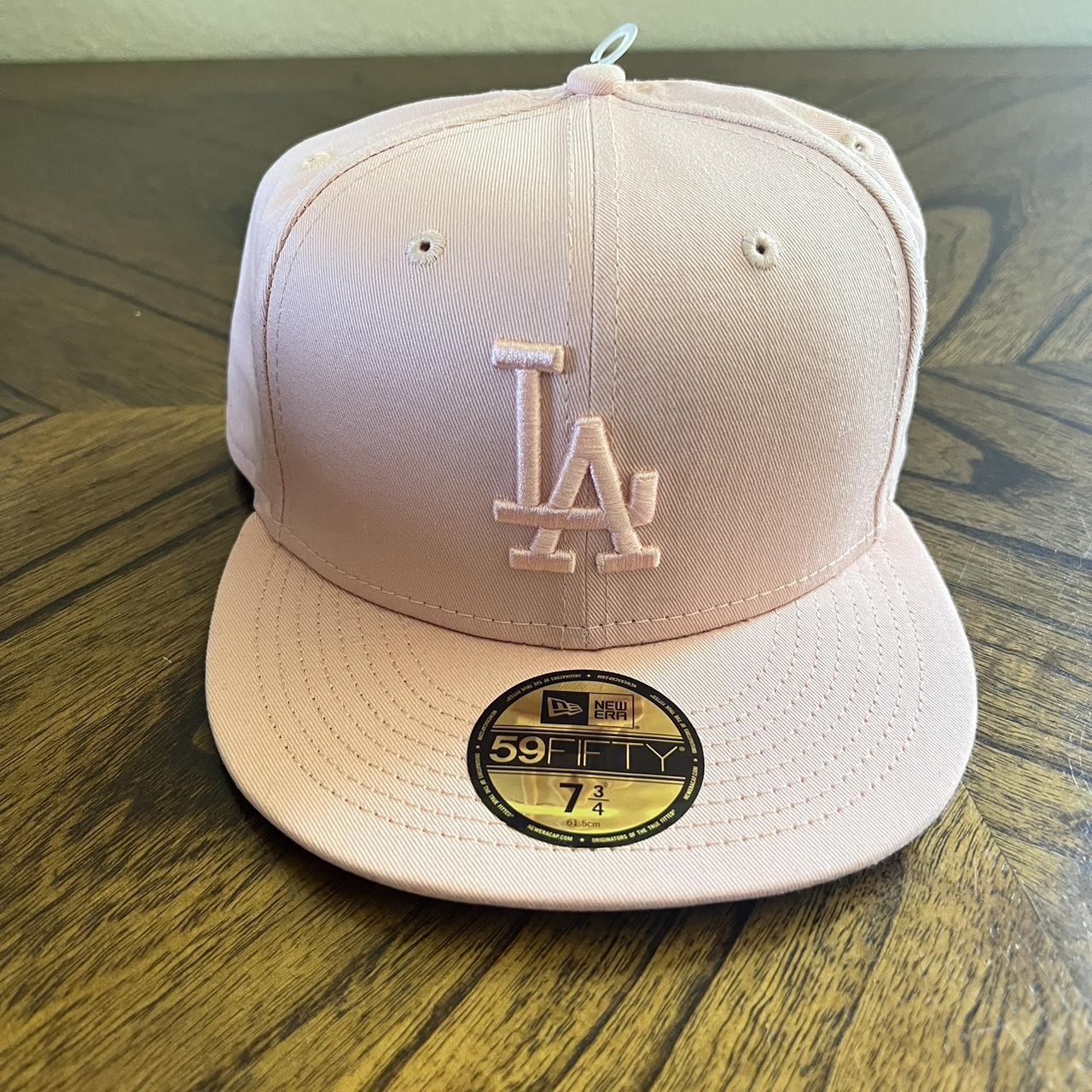 Men's New Era Khaki Los Angeles Dodgers 59FIFTY Fitted Hat