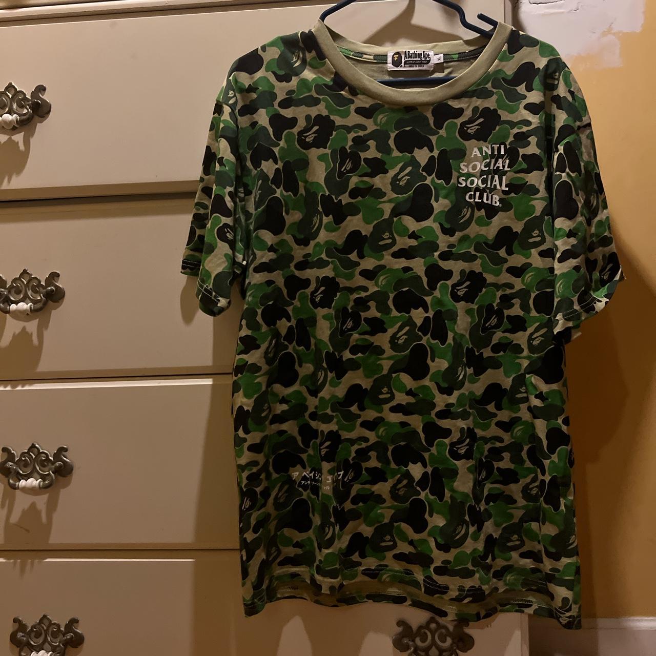 Worn 2 Times 10 10 Condition Bape Depop   P0 