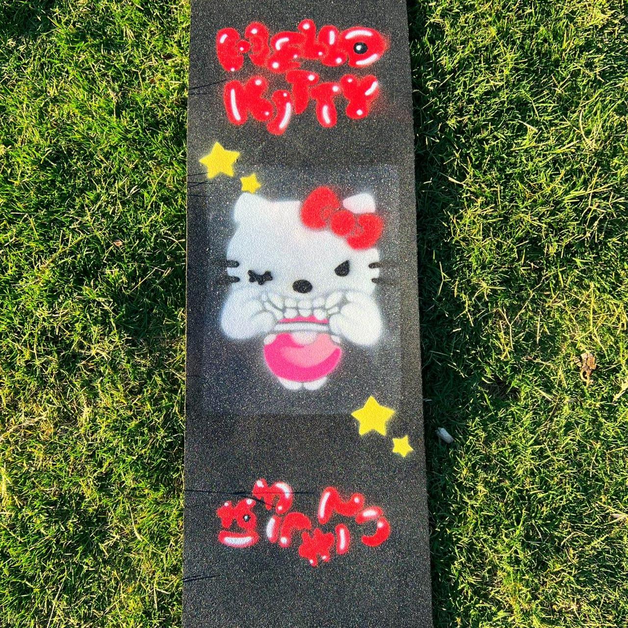 Hello Kitty Griptape hellokittyskateboarding... Depop