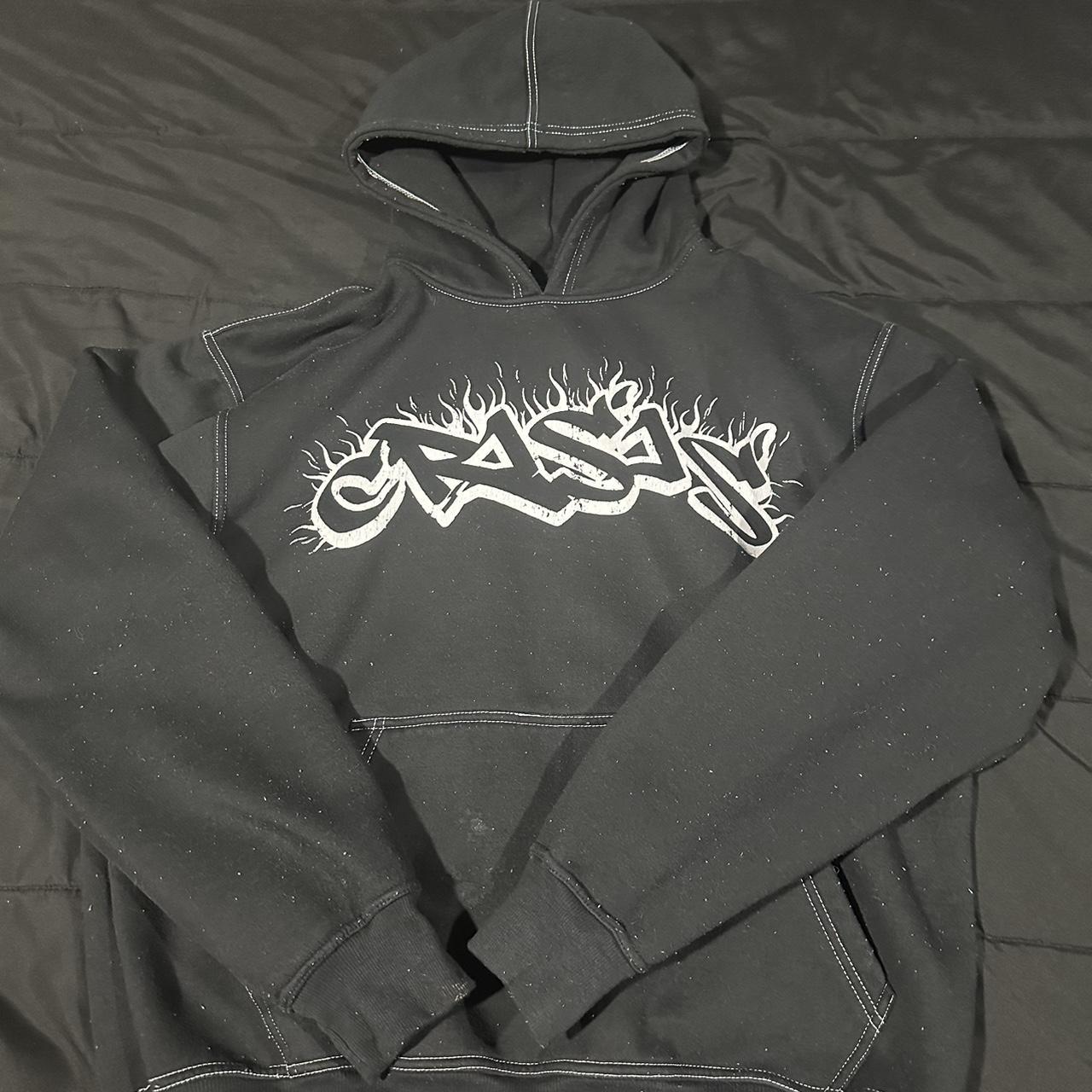 Crisis hoodie (Size L, fits like a... - Depop