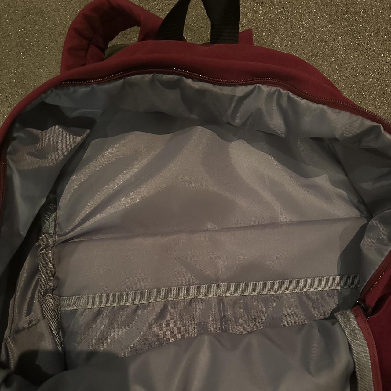 Burgundy sales jansport backpack
