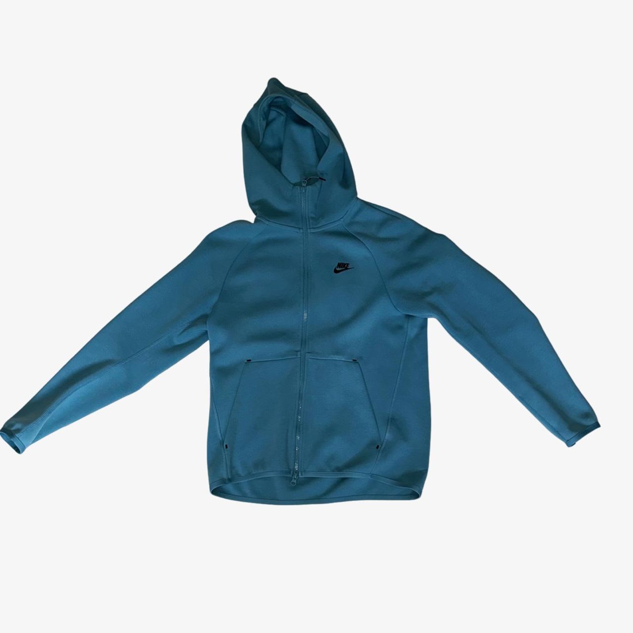 Nike tech fleece hoodie hot sale cerulean