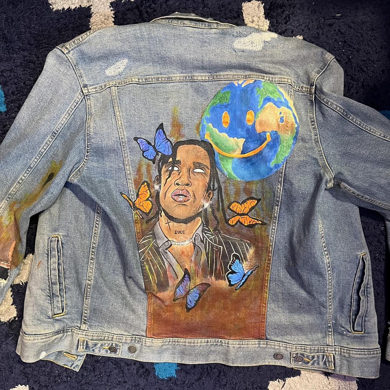 Denim jacket travis scott best sale