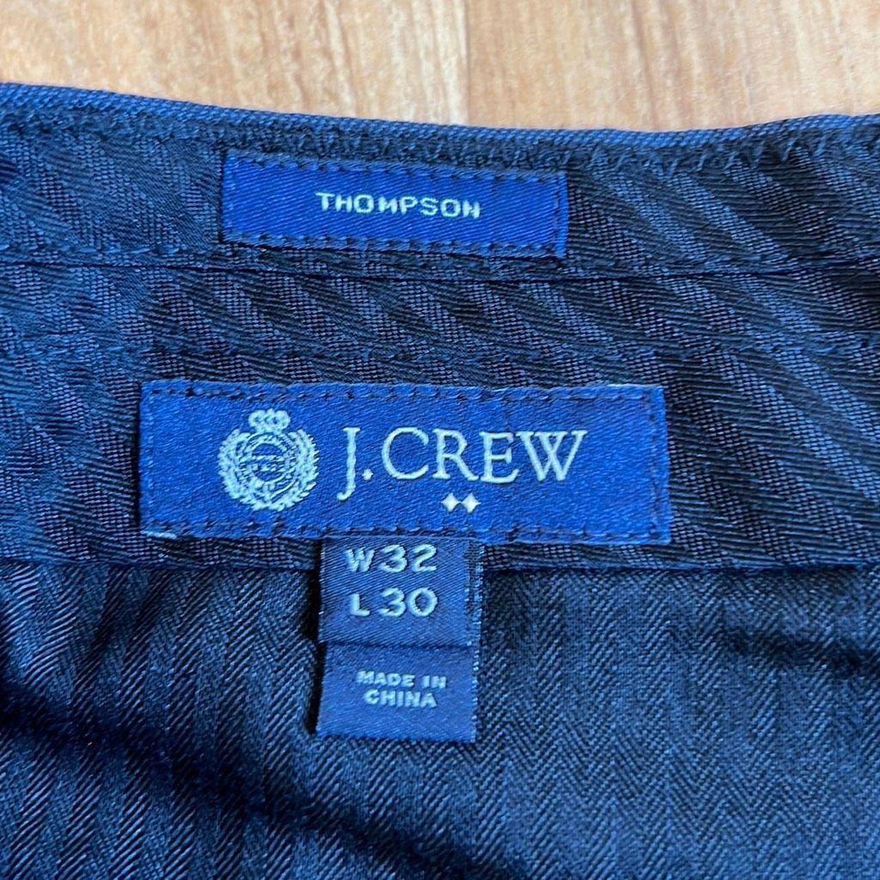 J.Crew Men's Blue Trousers Depop