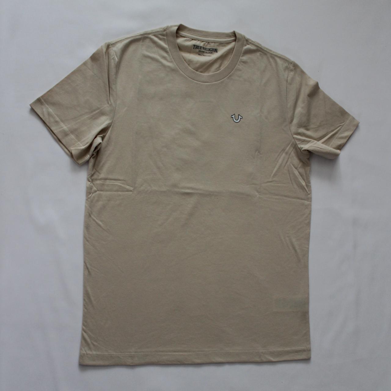 Religion Tシャツ True religion graphic logo classic est 2002 mustard | Depop
