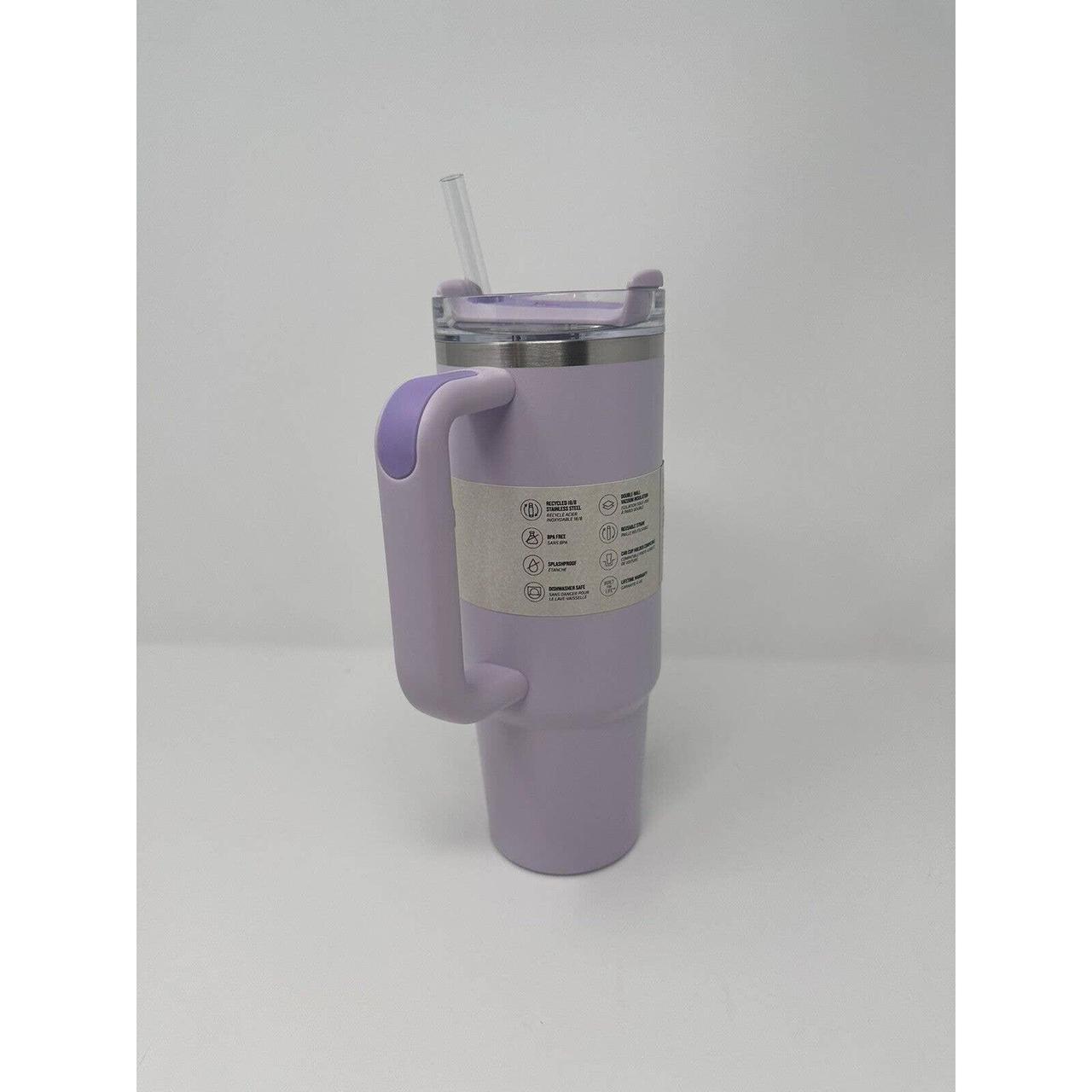 Light purple 30 oz Stanley tumbler cup. Was used - Depop