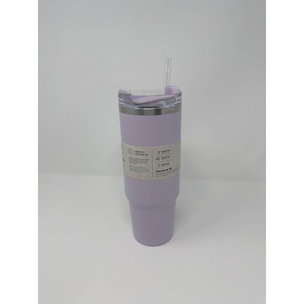 Light purple 30 oz Stanley tumbler cup. Was used - Depop