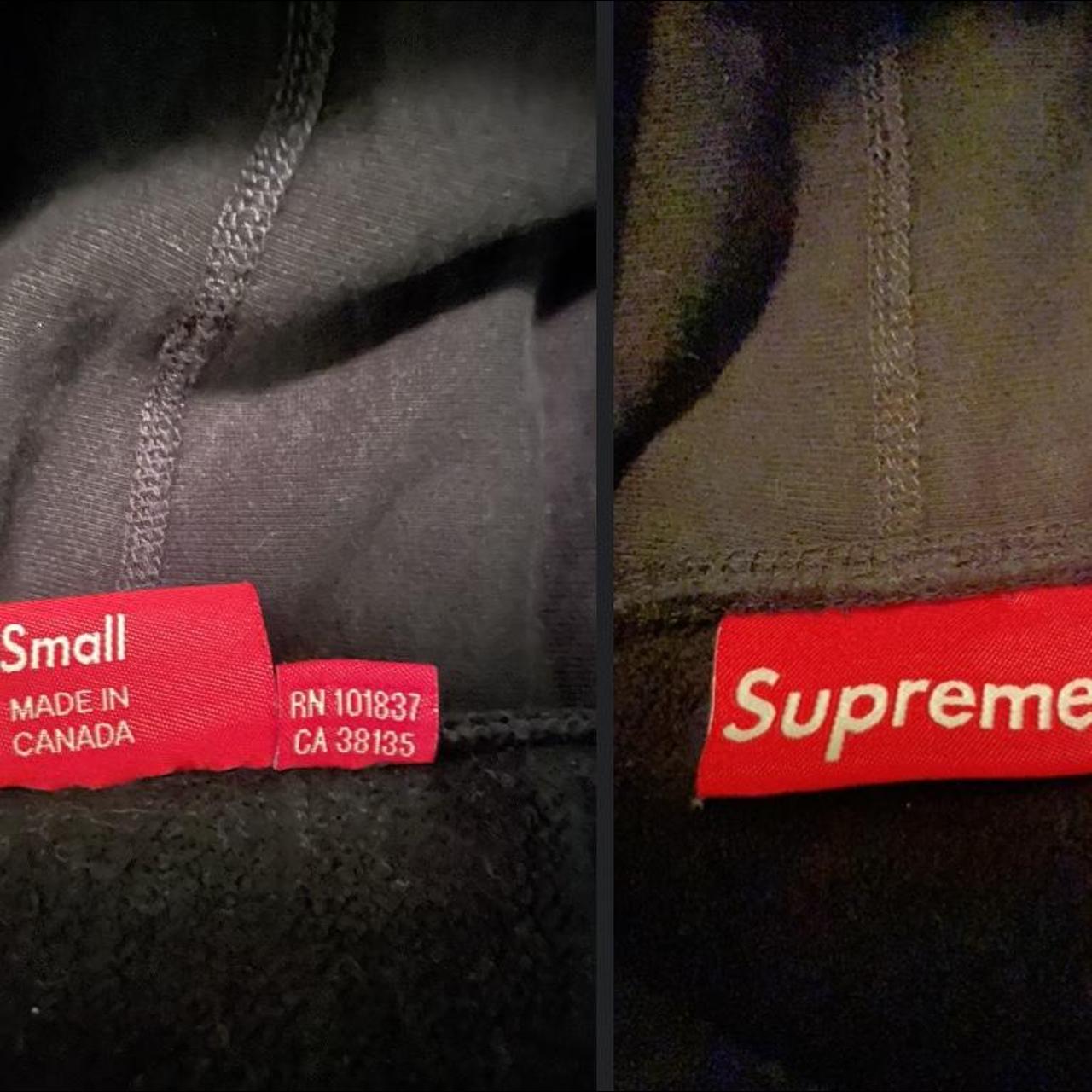 Supreme bogo hoodie! Has been worn a good amount - Depop