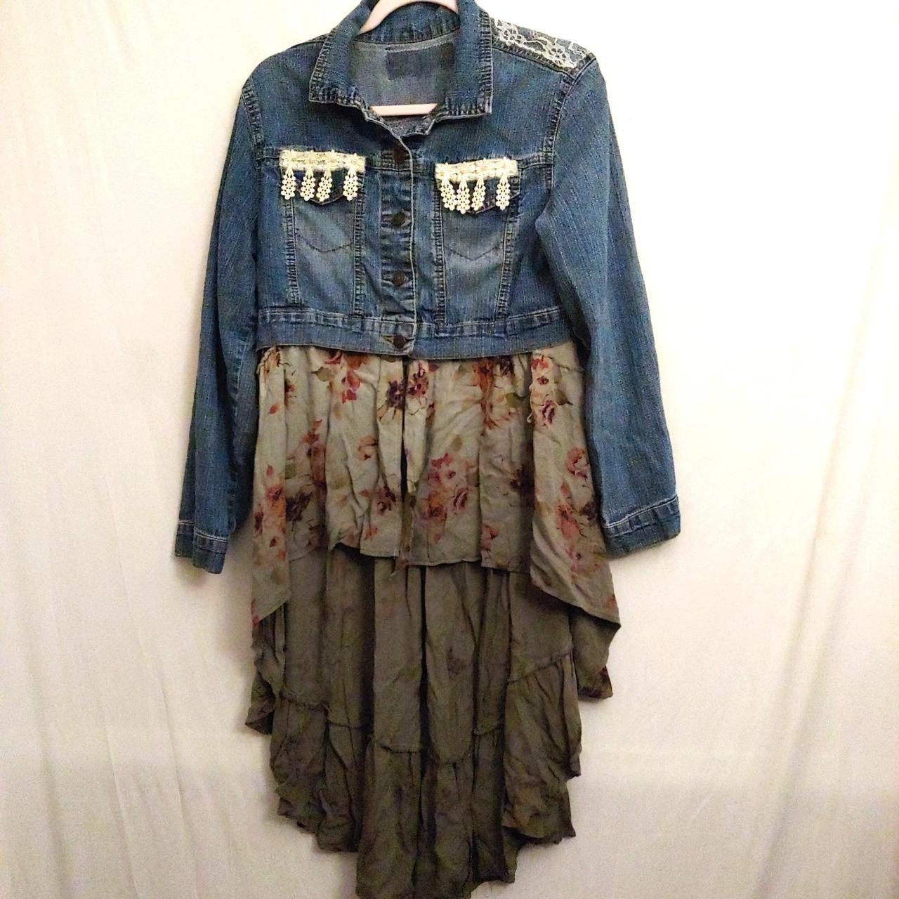 Diy boho denim on sale jacket