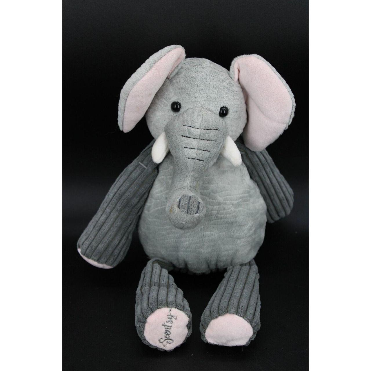 Scentsy Buddy Ollie the Elephant Gray Grey PLUSH 15