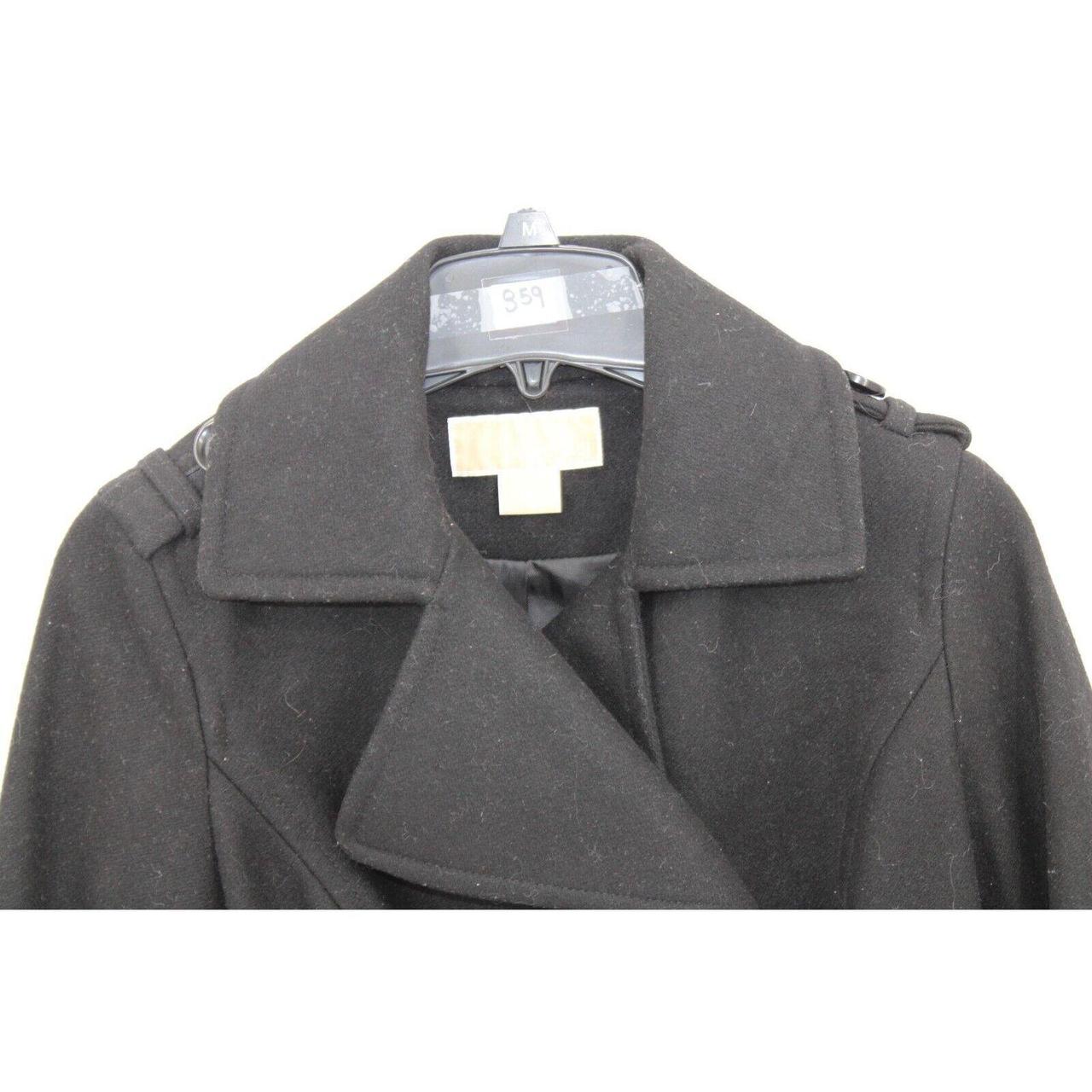 Michael kors black peacoat best sale