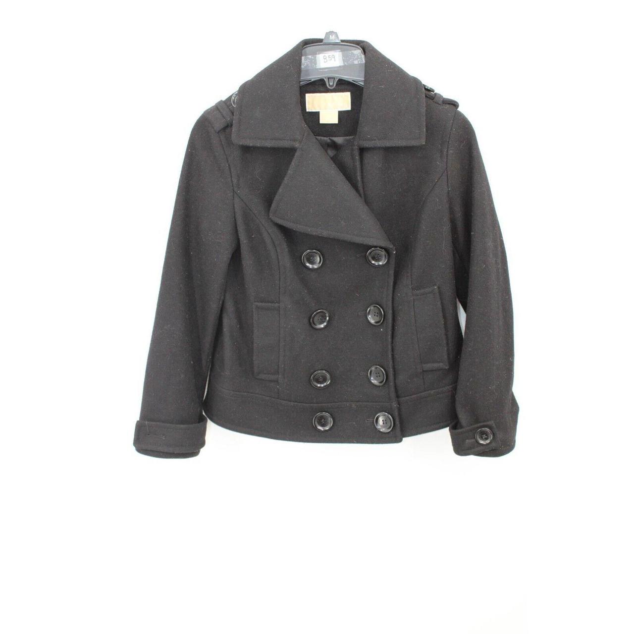 Michael kors deals black peacoat