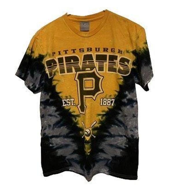 PITTSBURGH PIRATES TIE-DYE TEE 2000s-2010s Free US - Depop