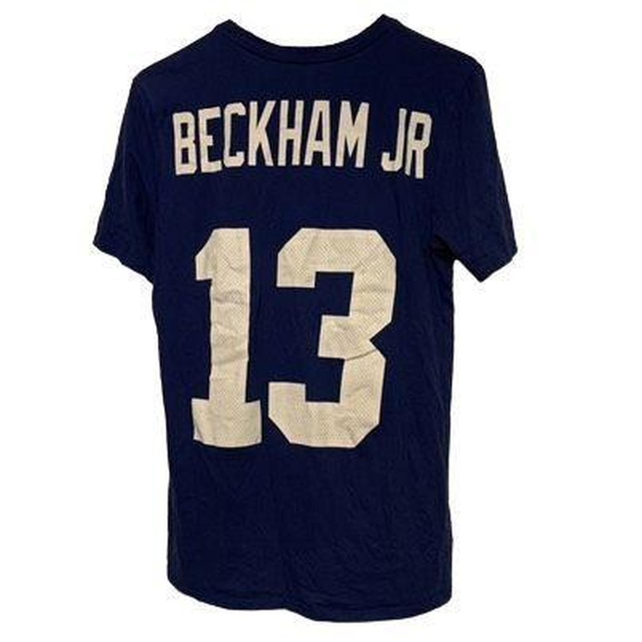 Nike New York Giants Beckham Jr 13 Small T-Shirt