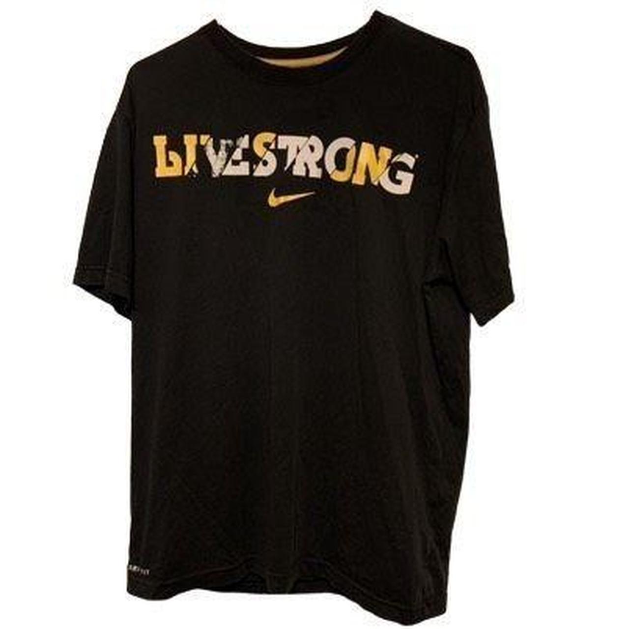 Nike Live Dri-Fit Large Black T-Shirt. ... -