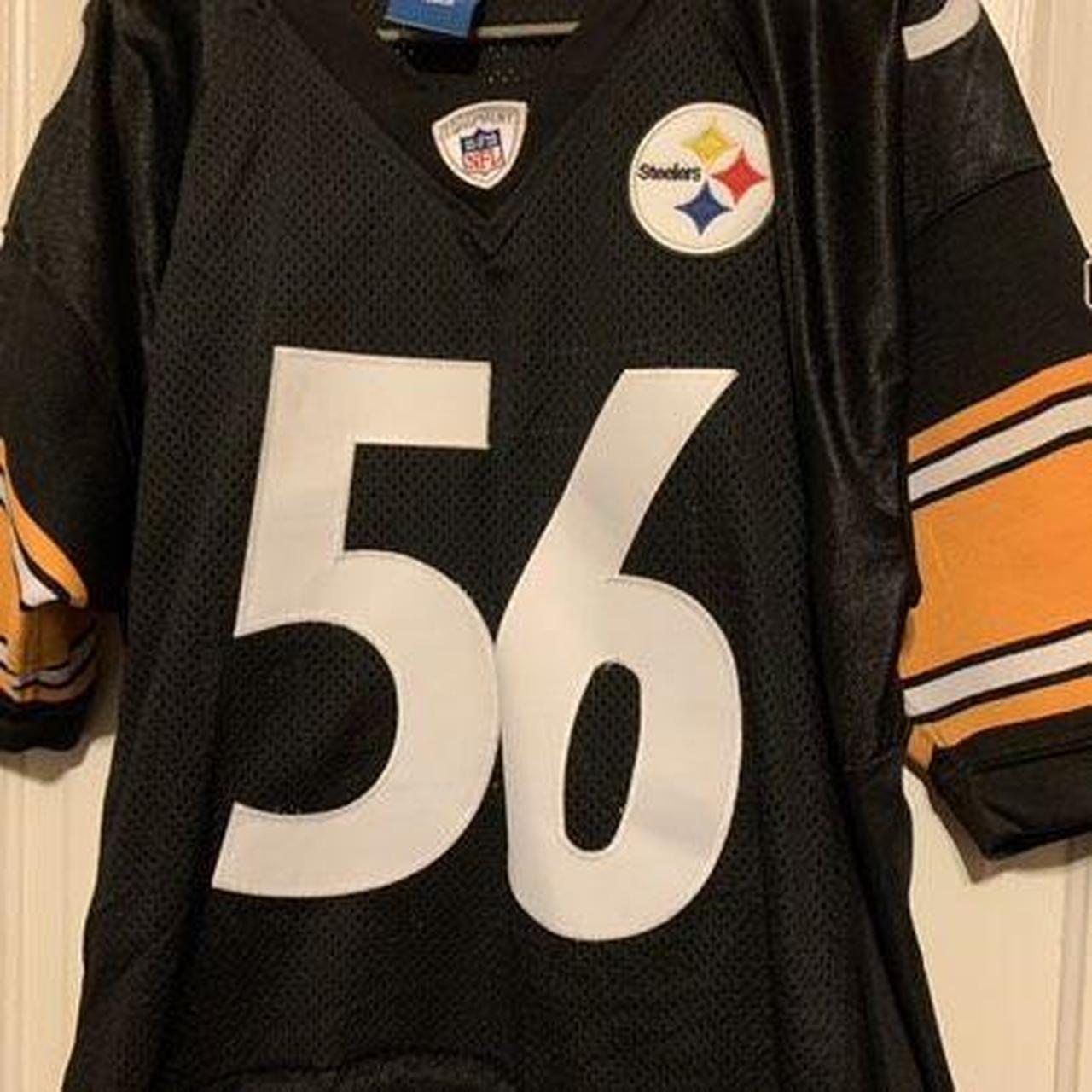 Lamarr Woodley #56 Pittsburgh Steelers Jersey 