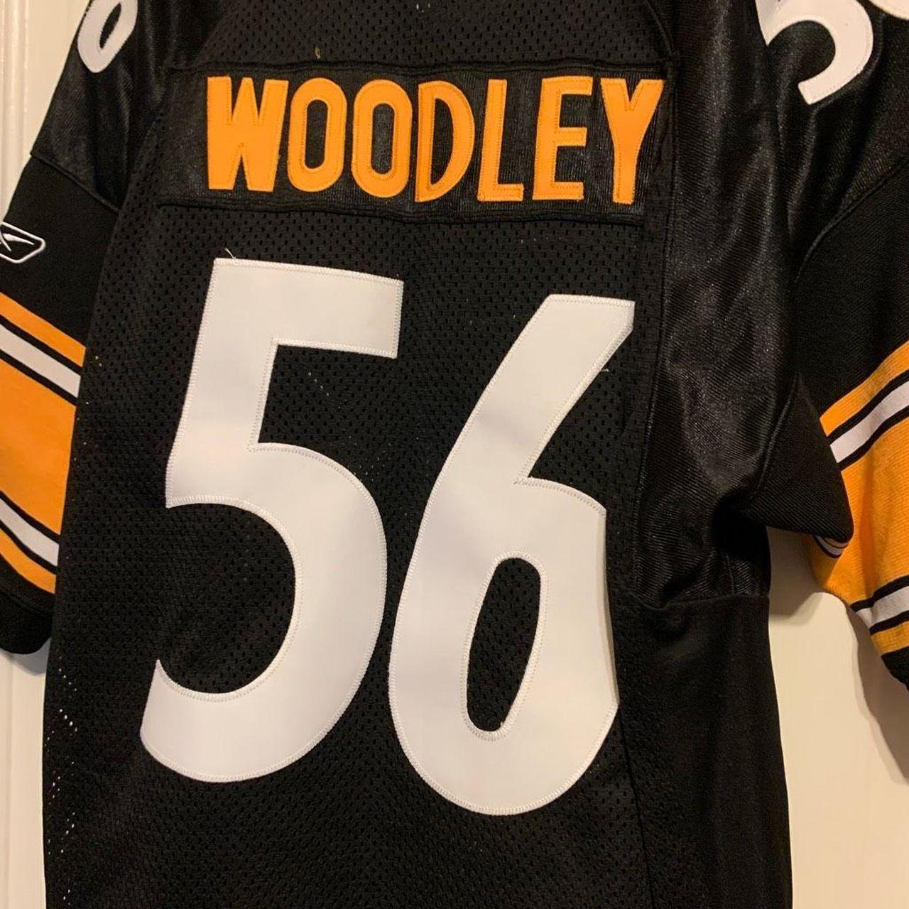 Lamarr Woodley #56 Pittsburgh Steelers Jersey 