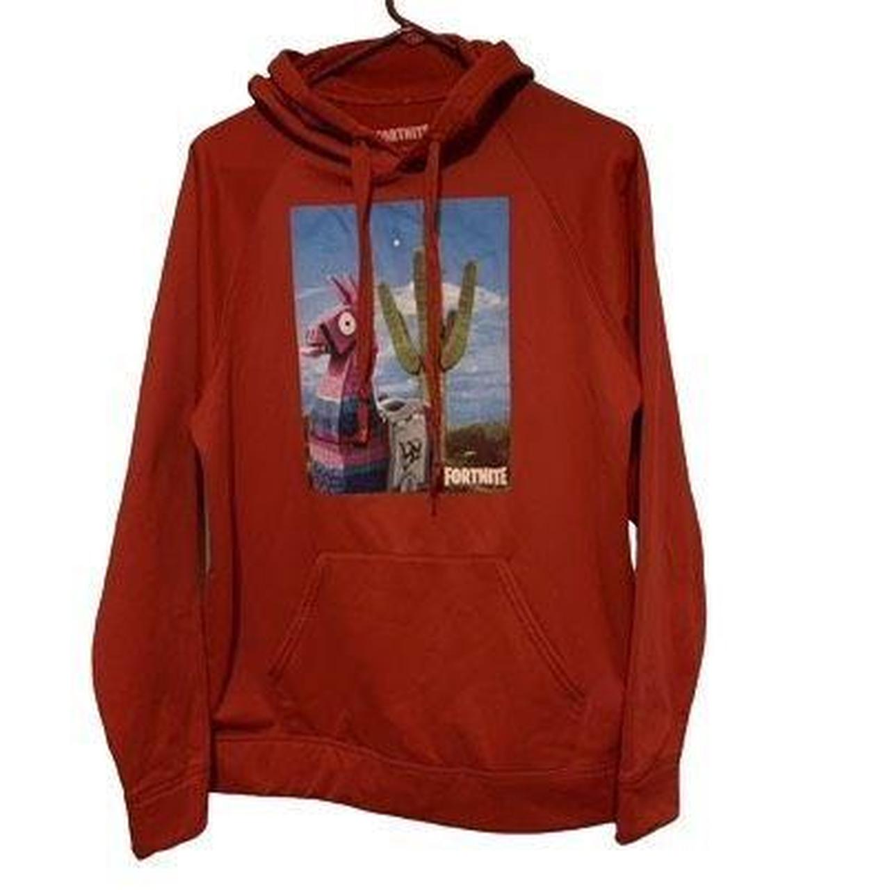 Fortnite red hoodie sale