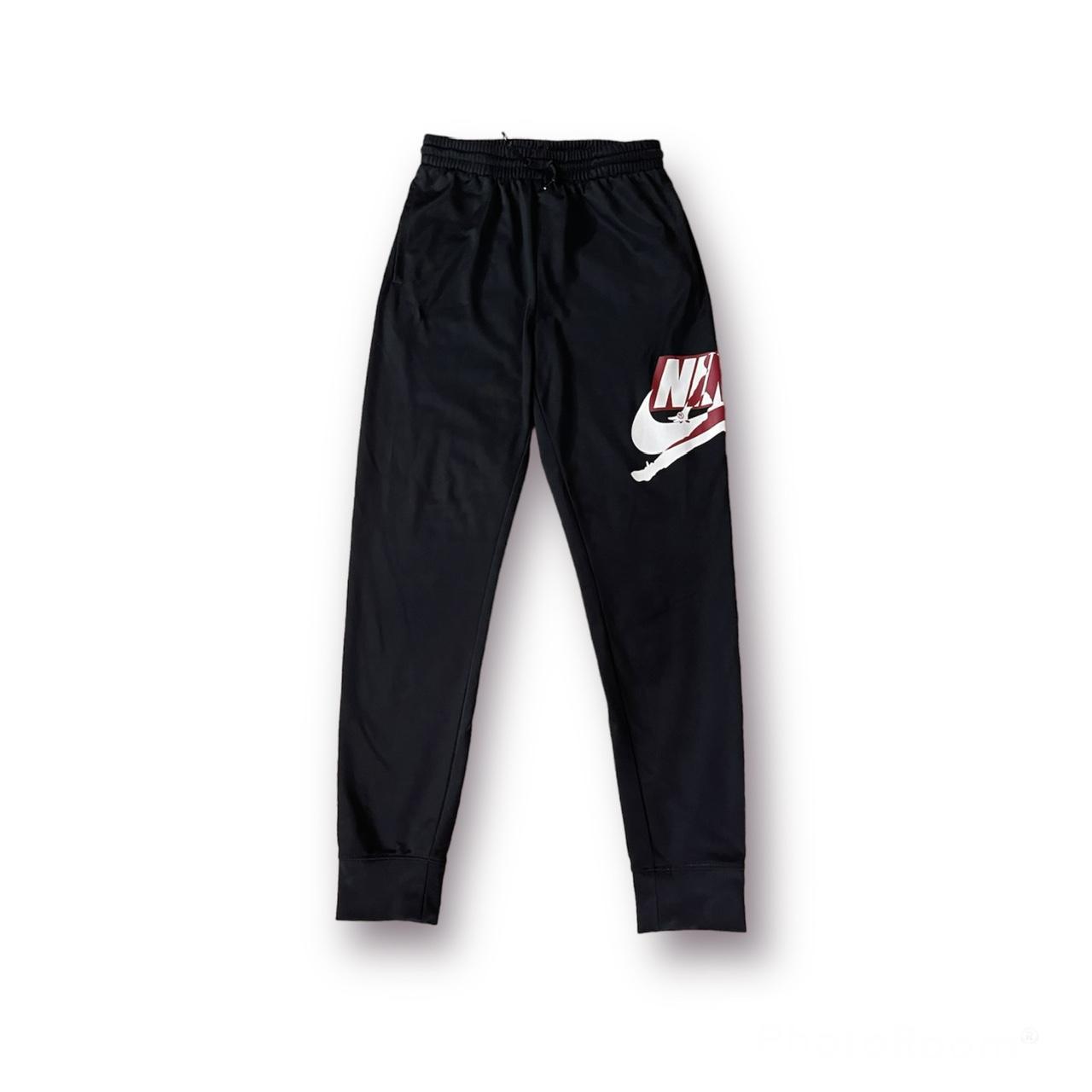 Jordan Black and Red sweatpants 