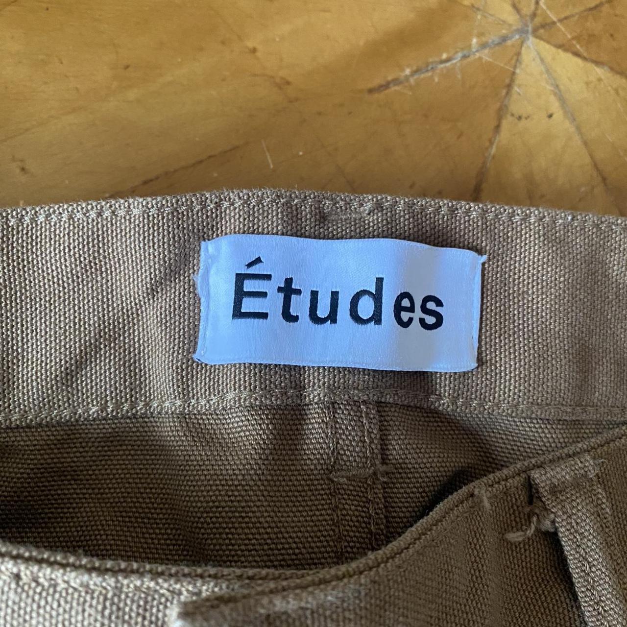 Études Men's Orange and Brown Trousers (3)
