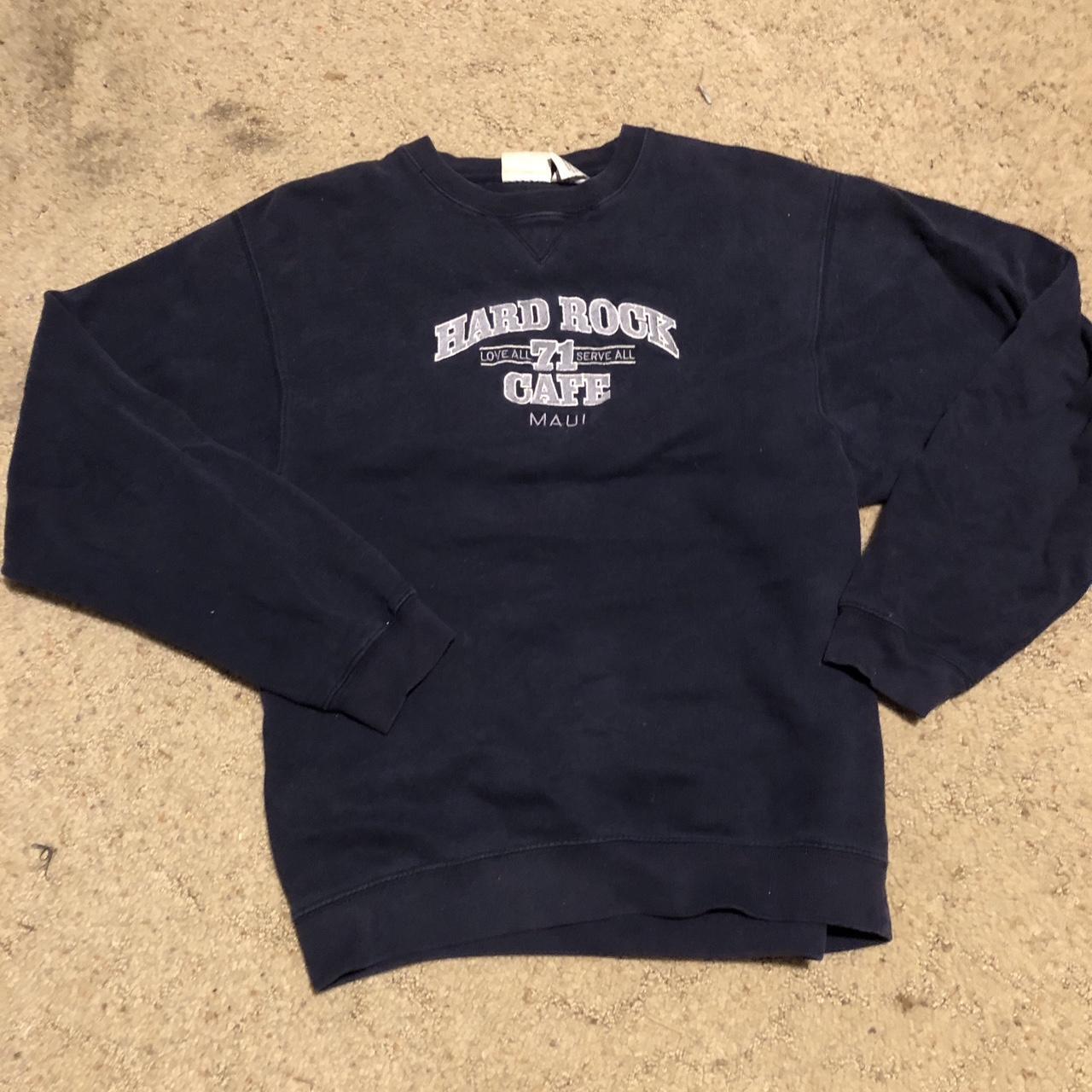 Men’s small Hard Rock Cafe Maui crewneck - Depop