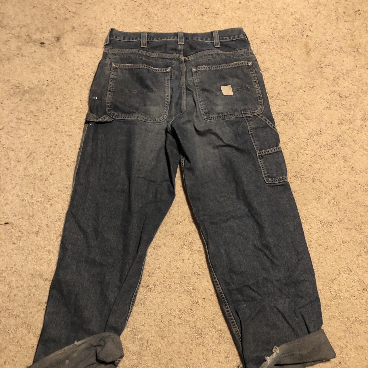 Vintage Abercrombie carpenter jeans Size 32x30 - Depop