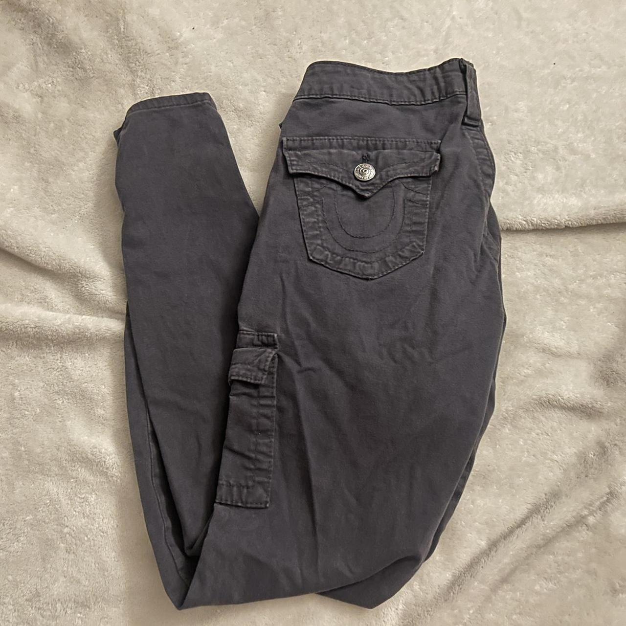 Cargo True Religion Jeans Size : 27 Send offers... - Depop