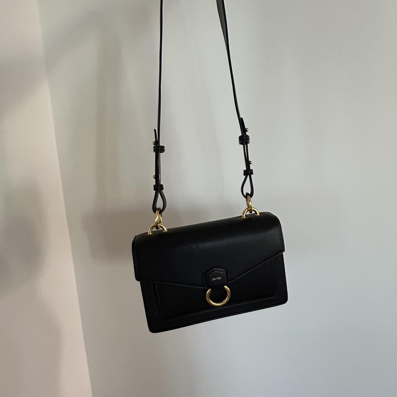 JW Pei Women's Black Bag | Depop