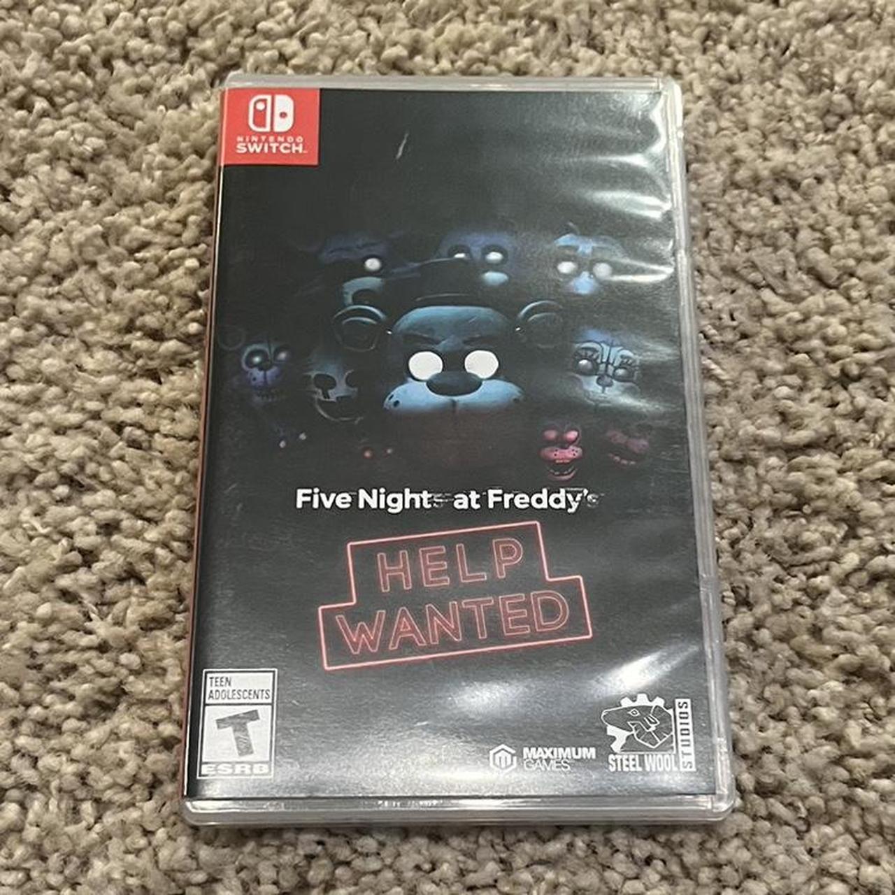 Fnaf help wanted switch game! Brand new only played... Depop