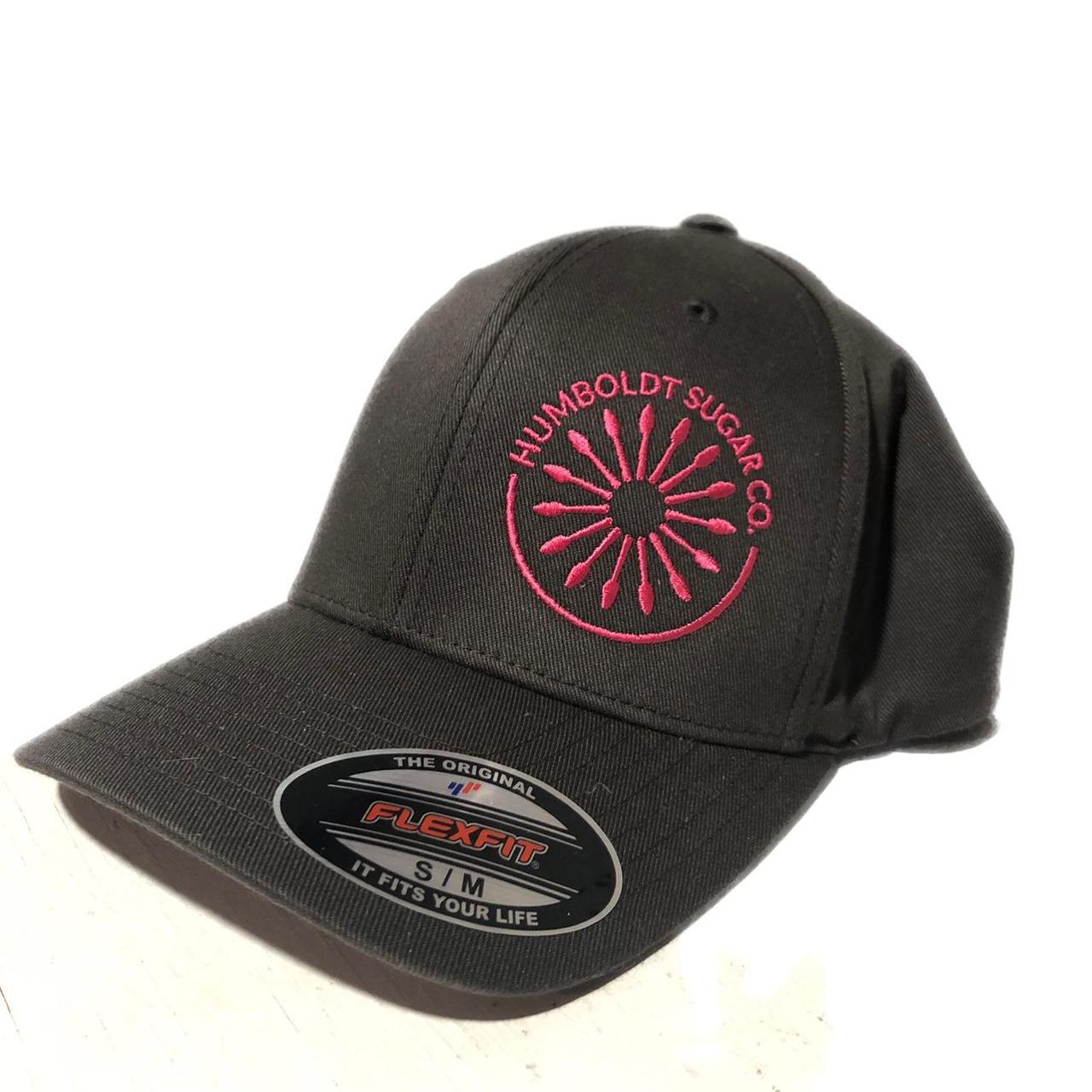 Sugar Men's Grey and Pink Hat Depop