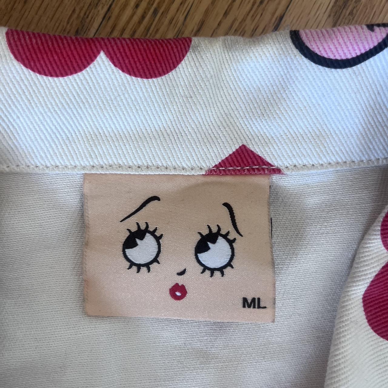 Lazy Oaf Women's Jacket - Pink/Multi - M – LAZY O… - image 4