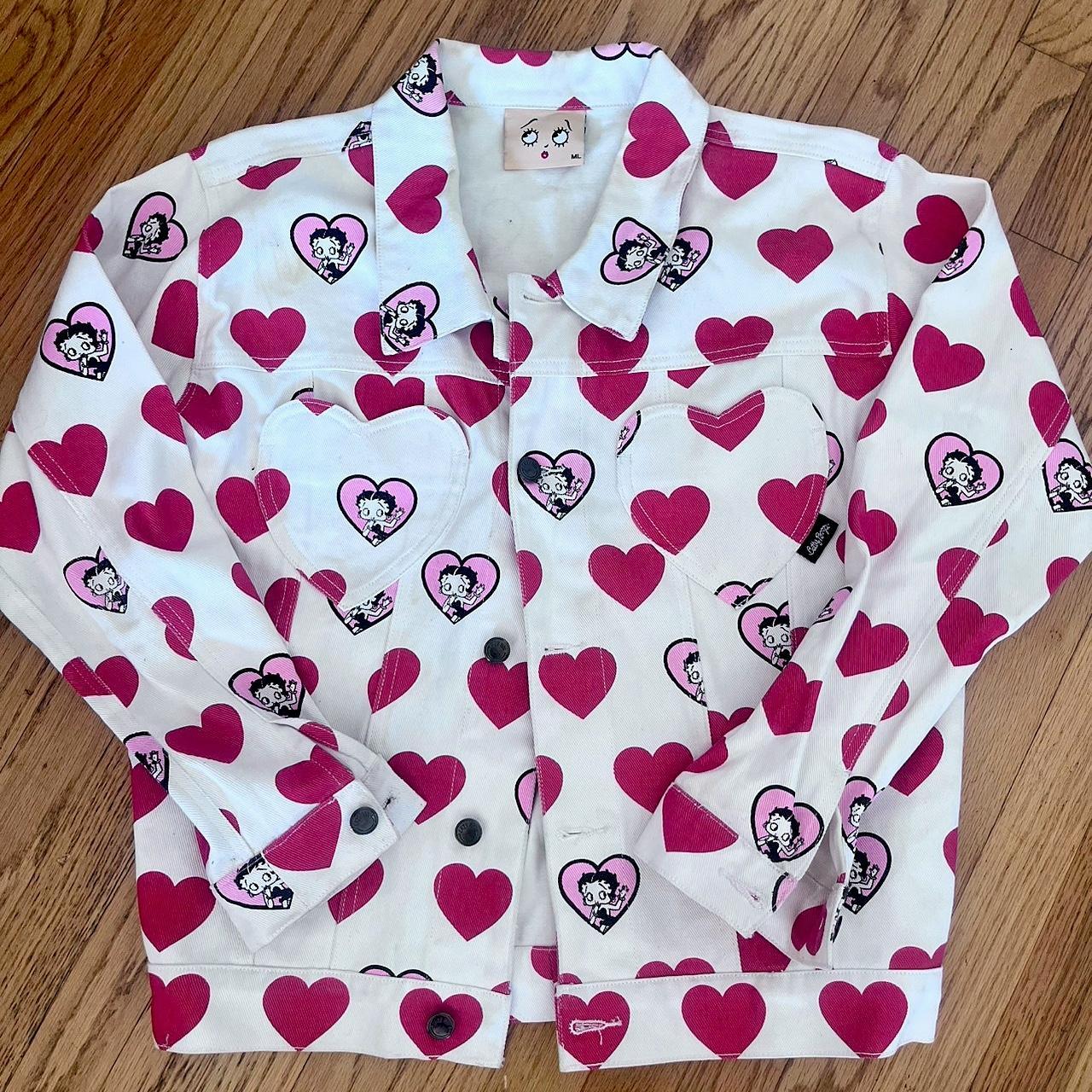 Lazy Oaf Women's Jacket - Pink/Multi - M – LAZY O… - image 1