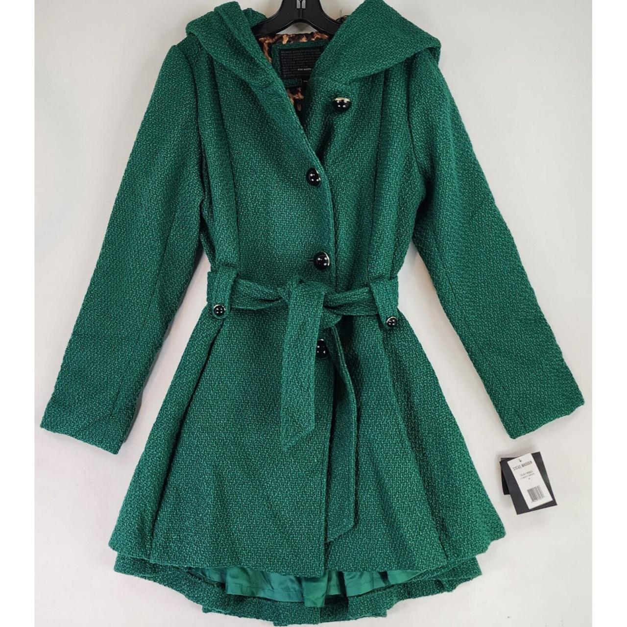 Steve madden shop green coat