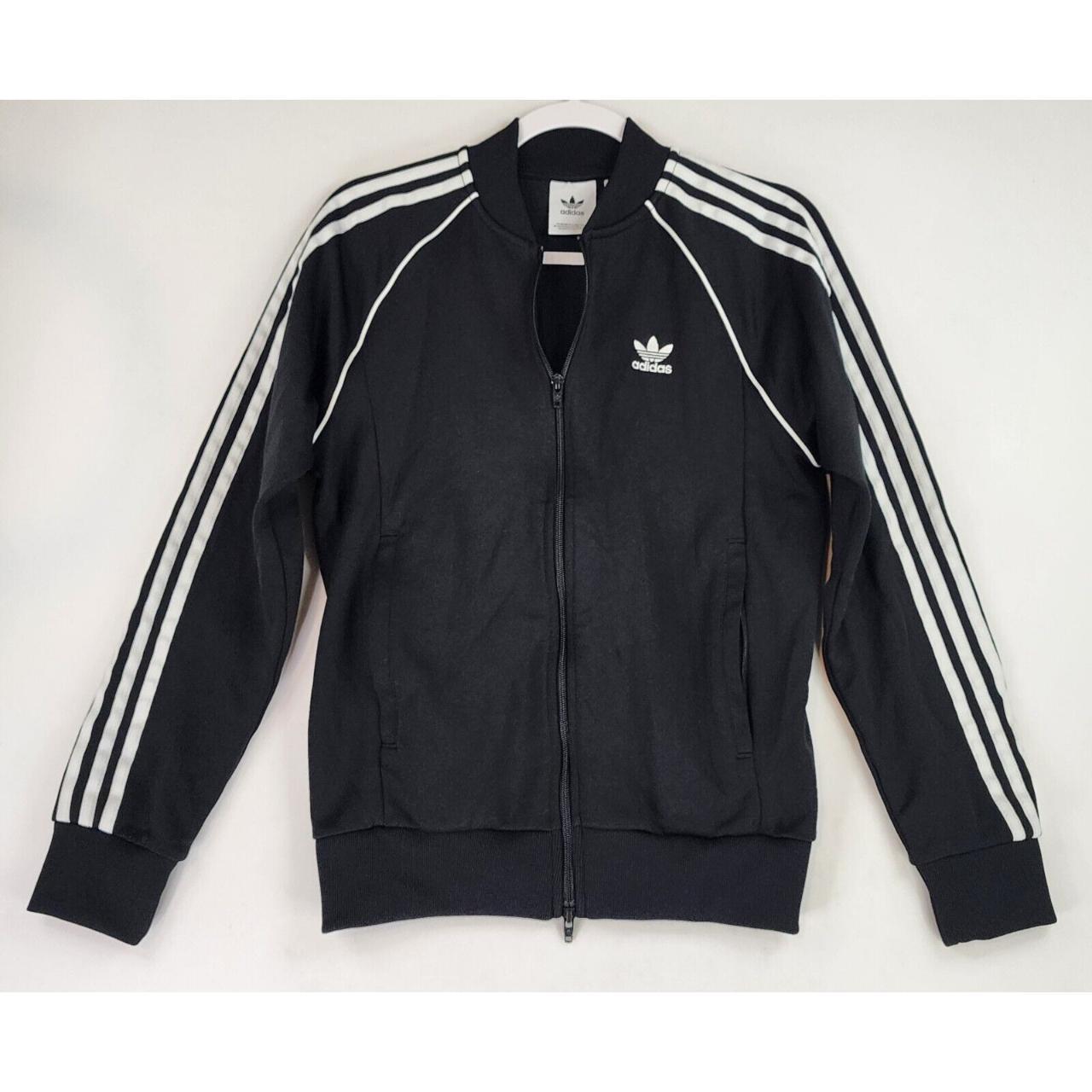 Adidas sst track jacket clearance women's black