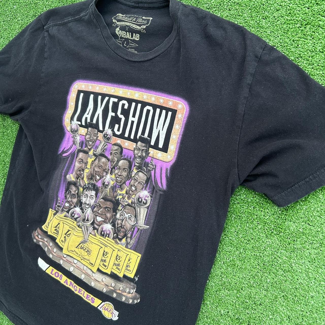 Mitchell & Ness Los Angeles Lakers Champions Tee - Black - Medium