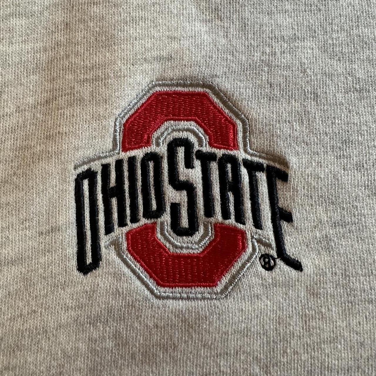 Ohio state half zip sweater - Depop
