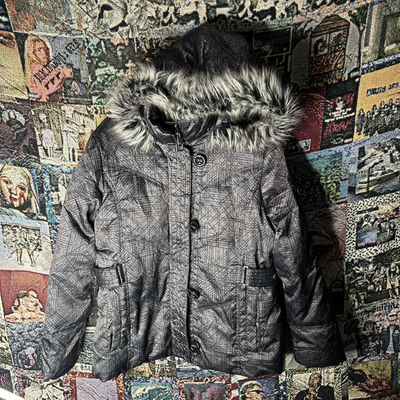 GLAD NEWS coated fur jacket 平成 y2k GLAD NEWS coated fur jacket 平成 y2k