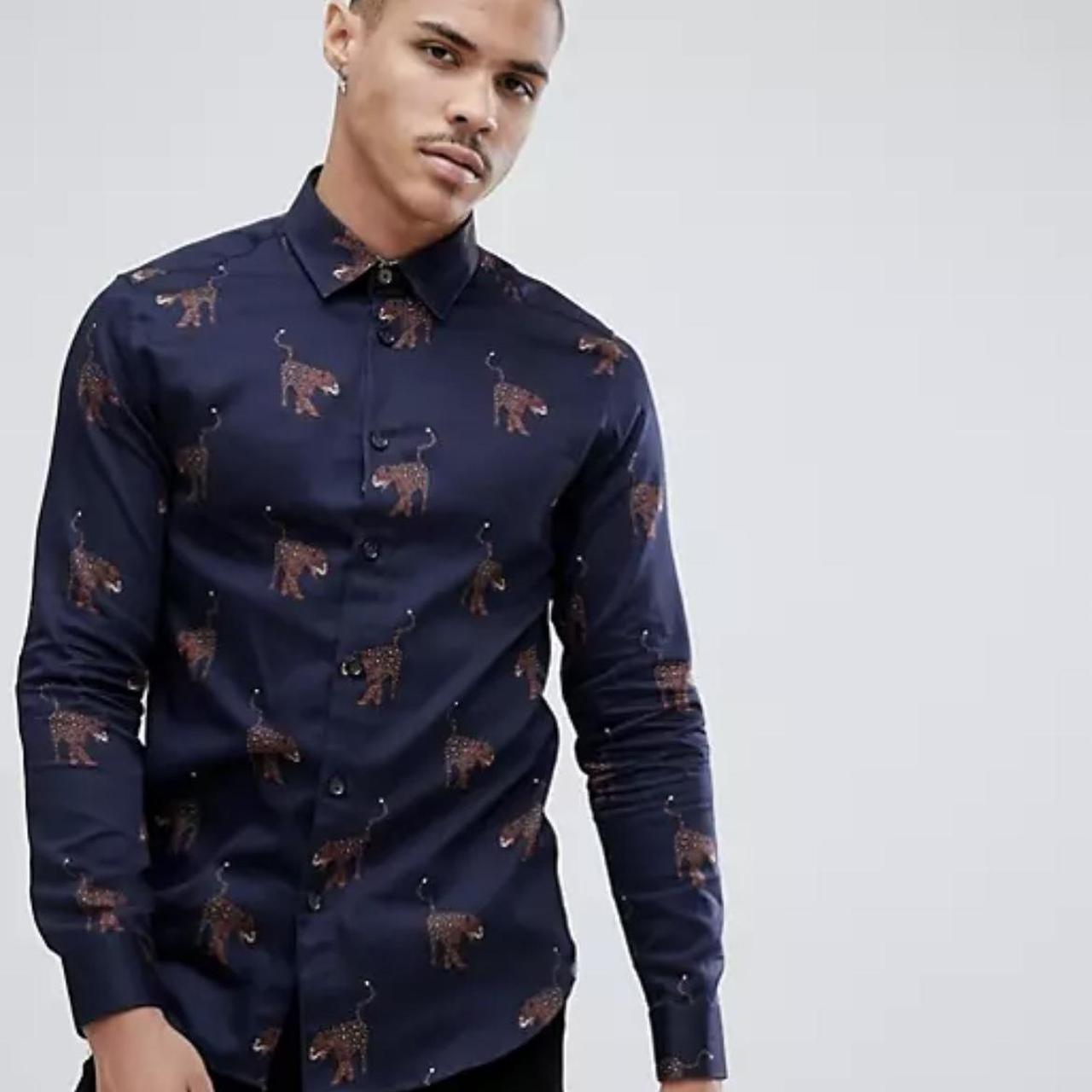 Ted Baker Men's Navy Shirt