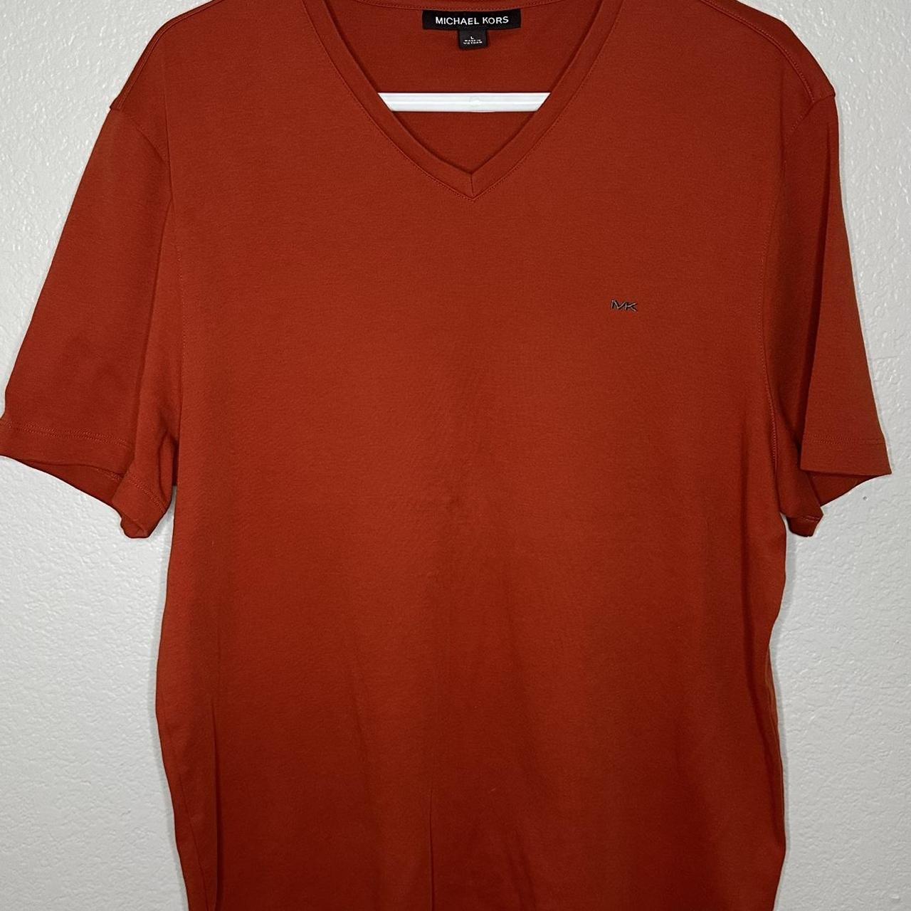 Michael kors t store shirt orange