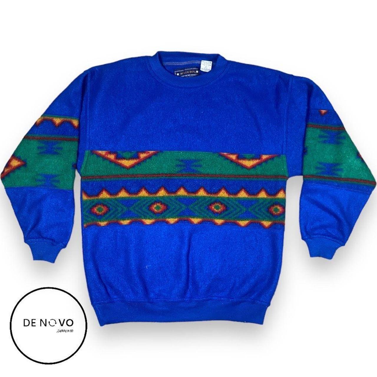 Bugle Boy Men s Vintage Southwestern Pullover