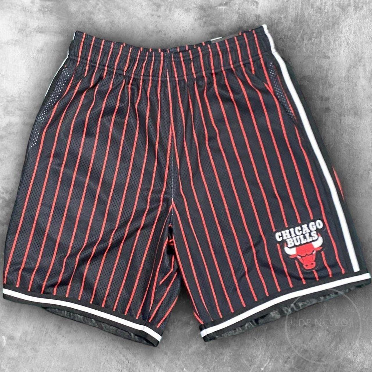 Chicago bulls sale pinstripe shorts