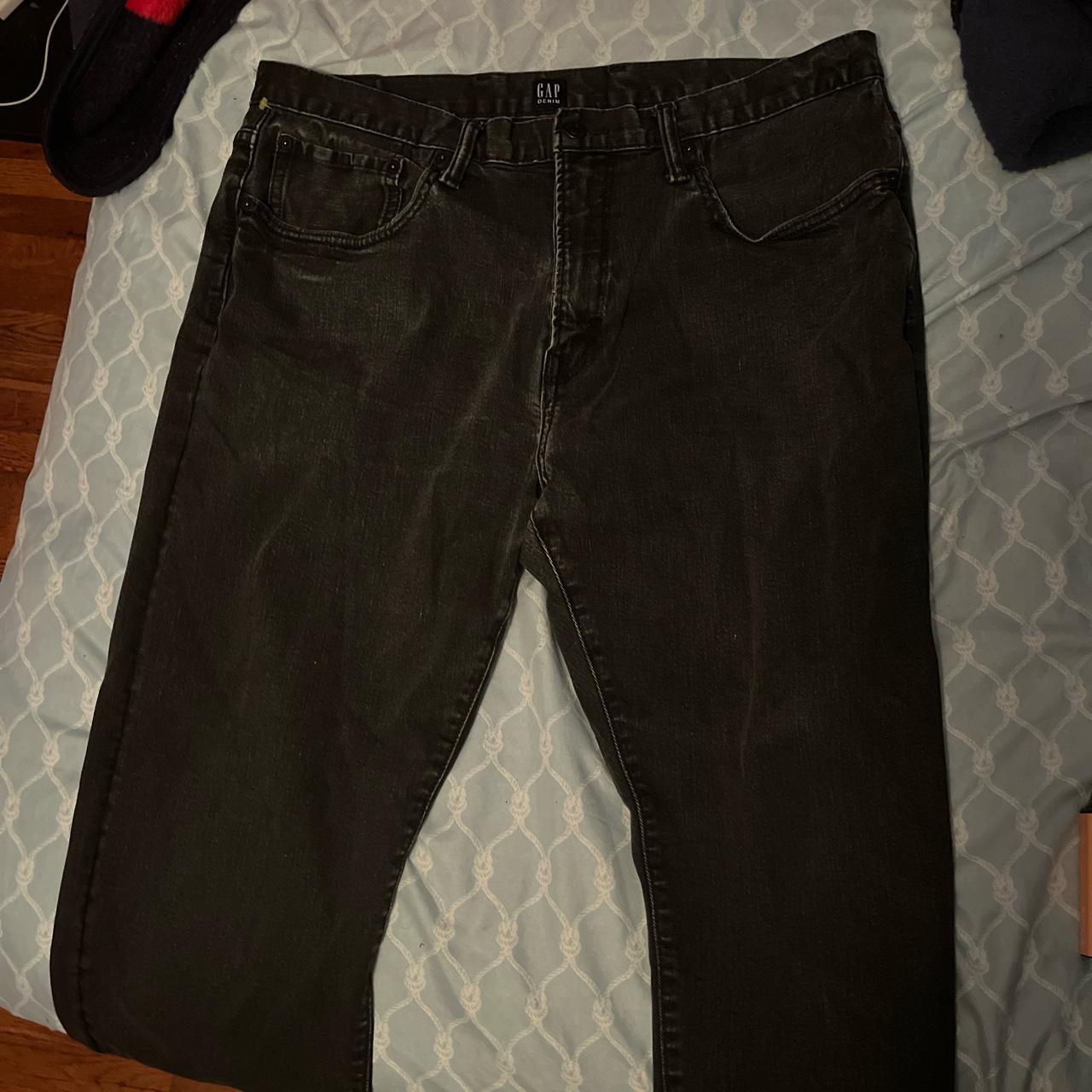 Gap Men's Black Jeans Depop