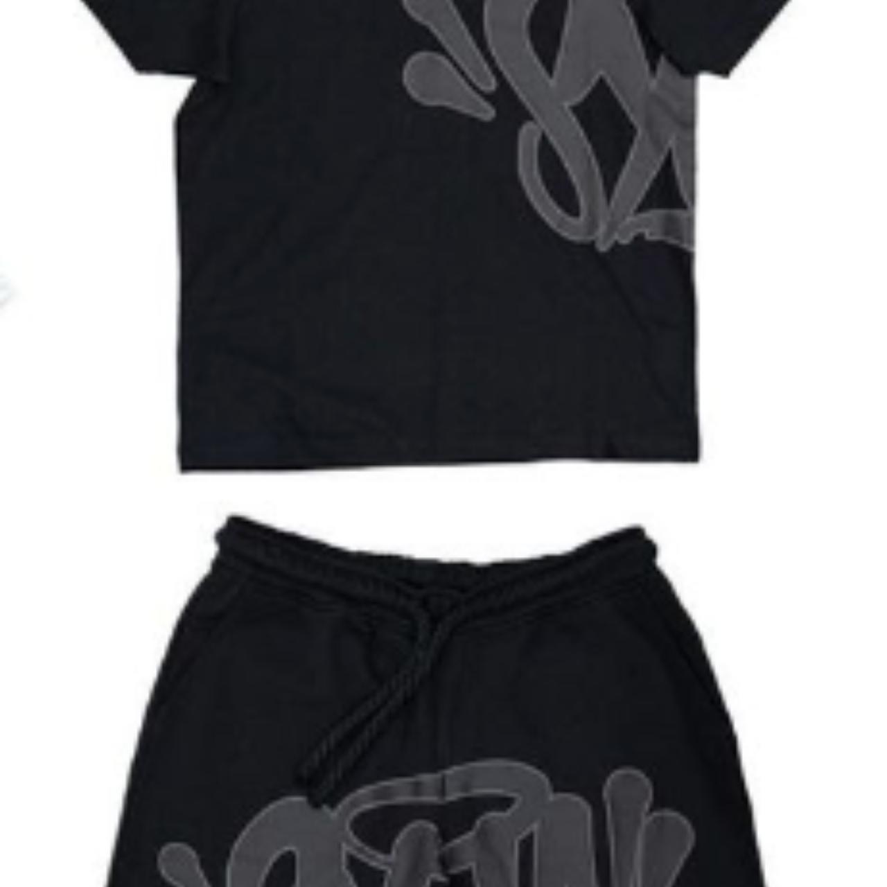 SYNAWORLD SHORTS AND T-SHIRT SET SIZE M BRAND... - Depop