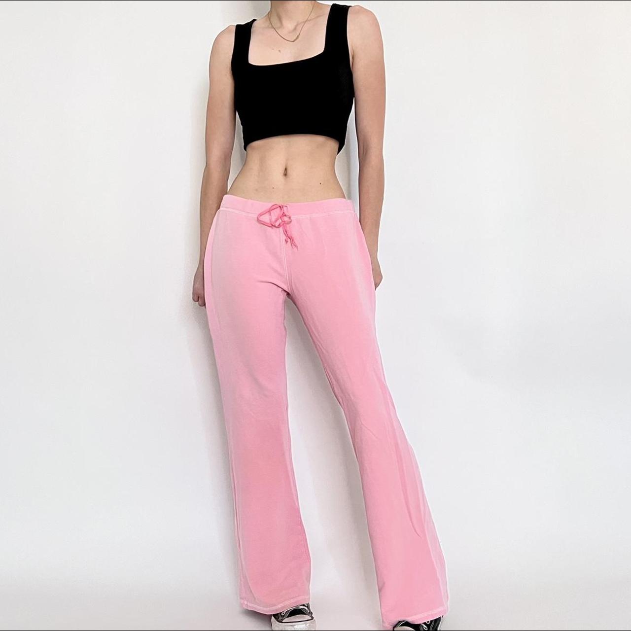 Early 2000s Light Pink Sweatpants Cute Low Rise Depop early-2000s-light-pink-sweatpants-cute-low-rise-depop